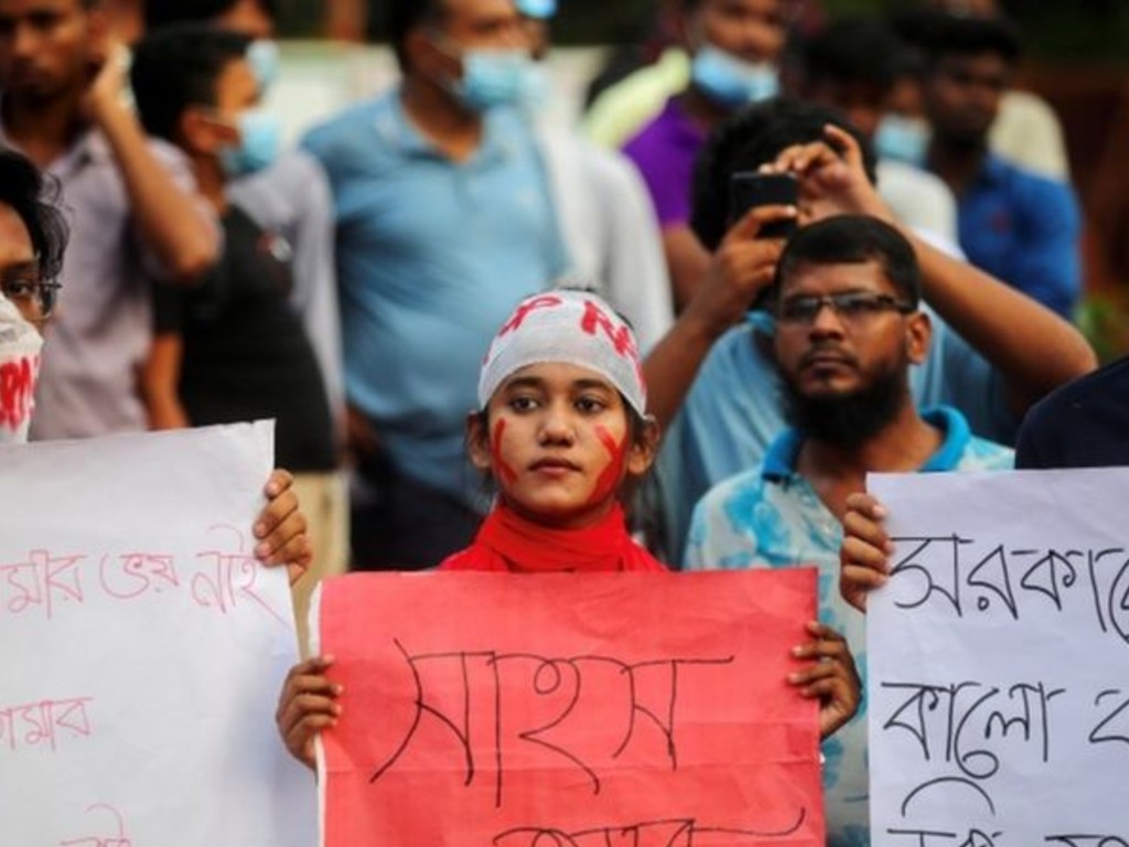 protes mahasiswa bangladesh
