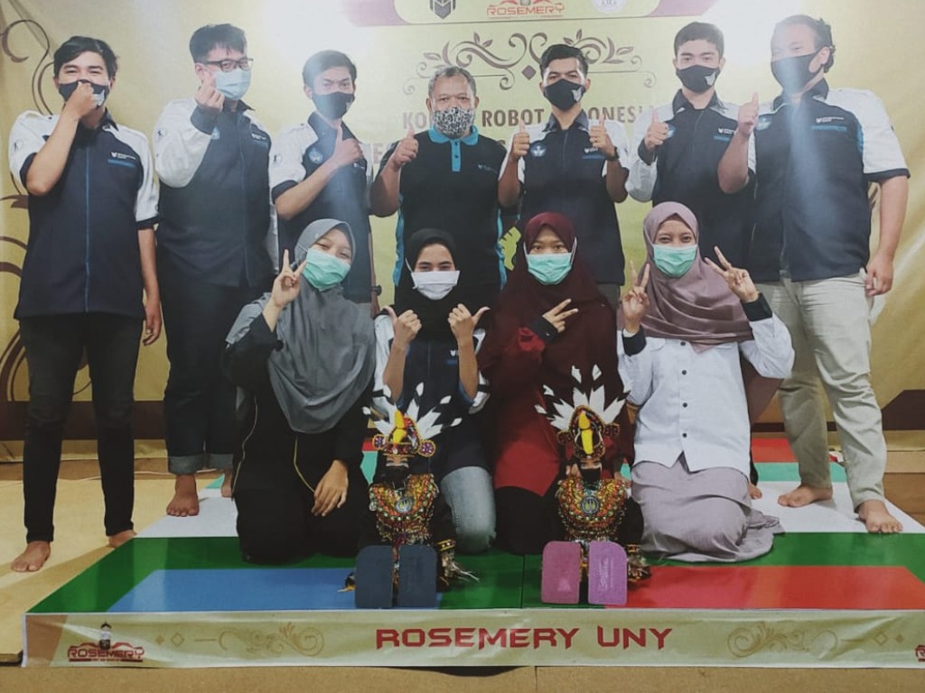 Tim Robot Rosemary dari UNY