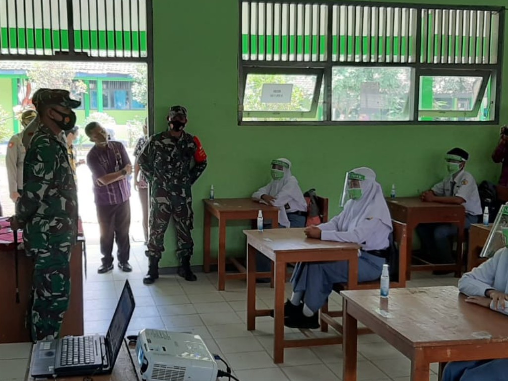 simulasi belajar tatap muka di jateng