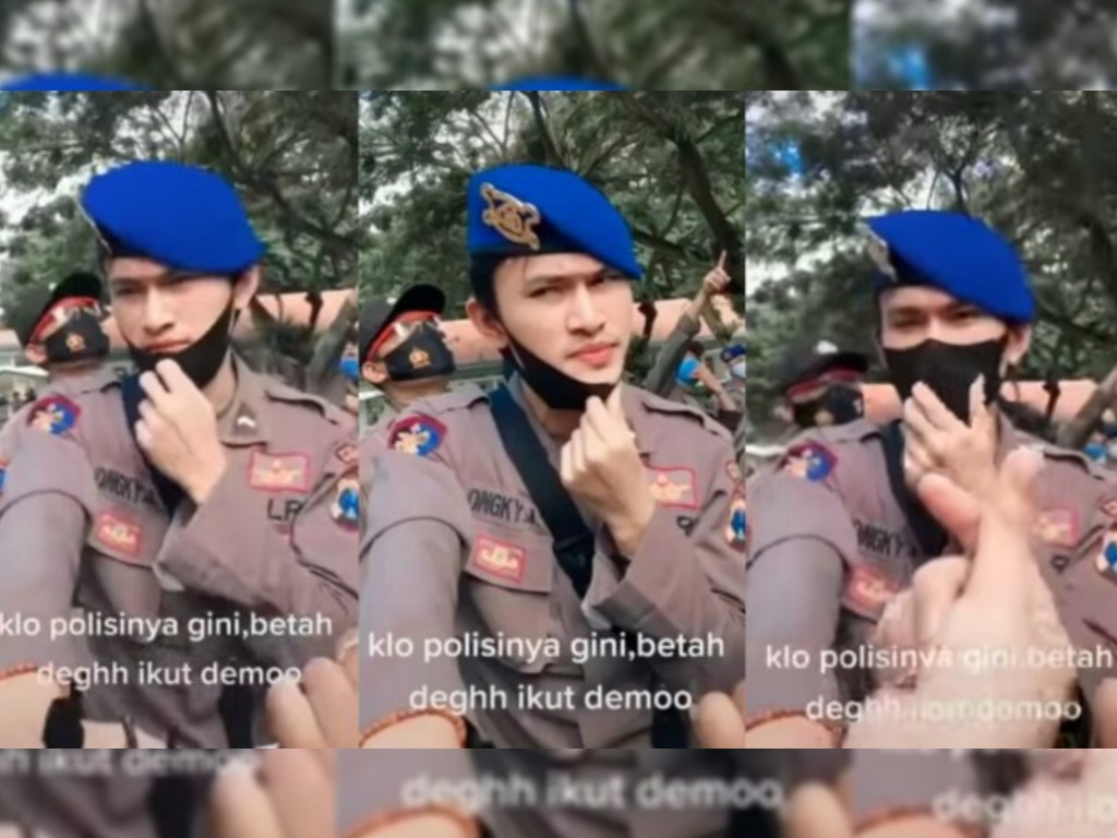 Polisi ganteng