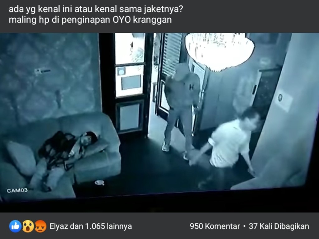 Pencurian di Homestay Yogyakarta