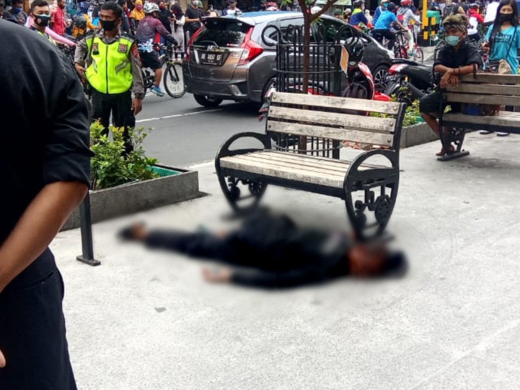 Tukang Becak Tewas di Malioboro