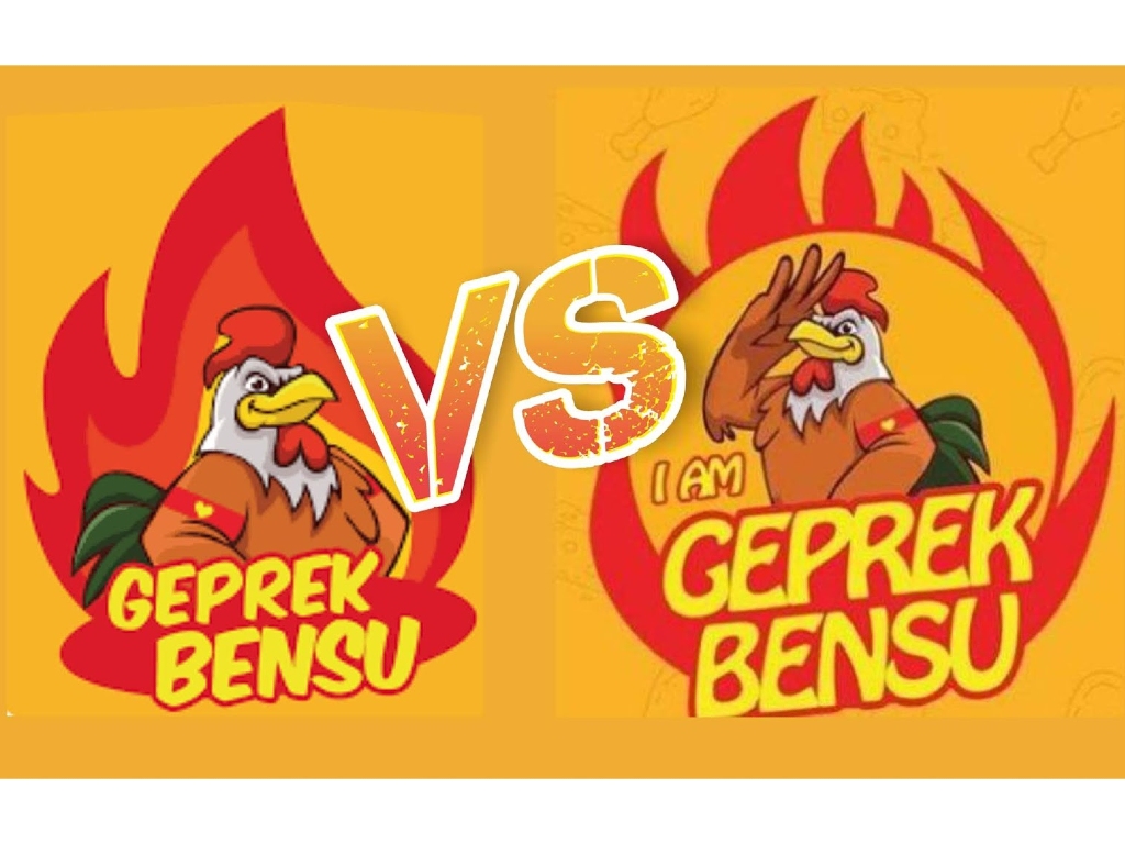 Geprek Bensu vs I am Geprek Bensu