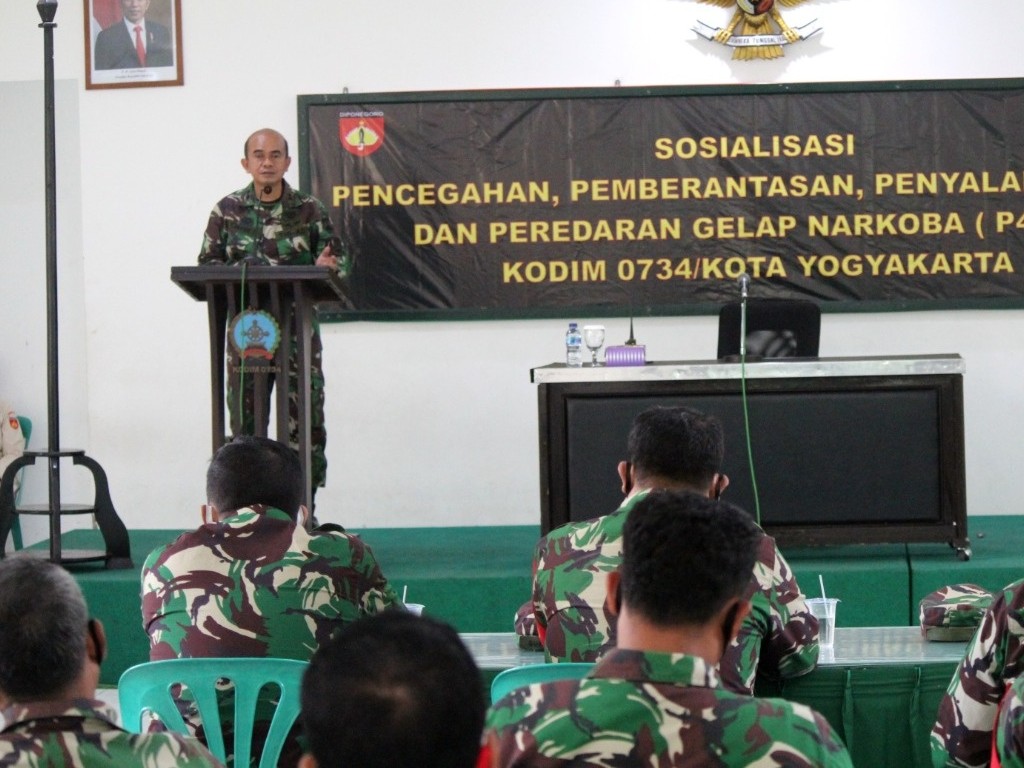 Kepala Staf (Kasdim) 0734 Yogyakarta Letkol Arh Tjatur Supriyono