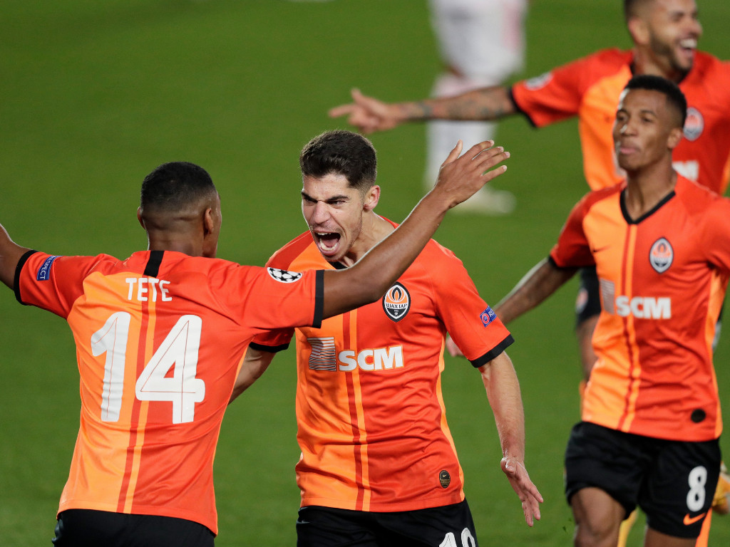 Shakhtar selebrasi gol