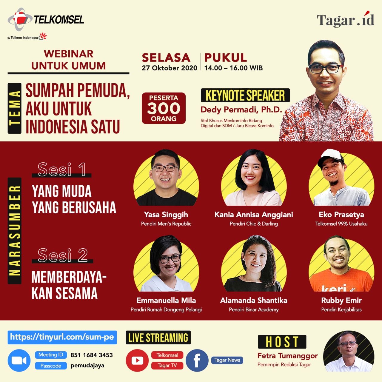 Webinar Sumpah Pemuda 2020