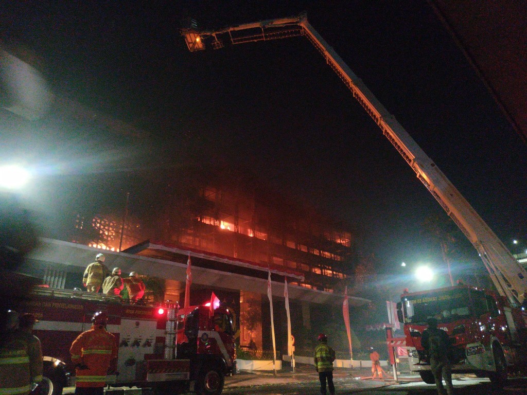 Kebakaran gedung Kejagung