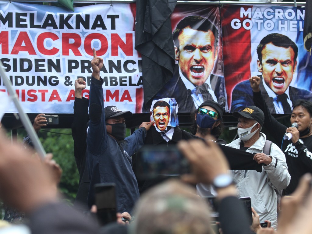 demo presiden prancis