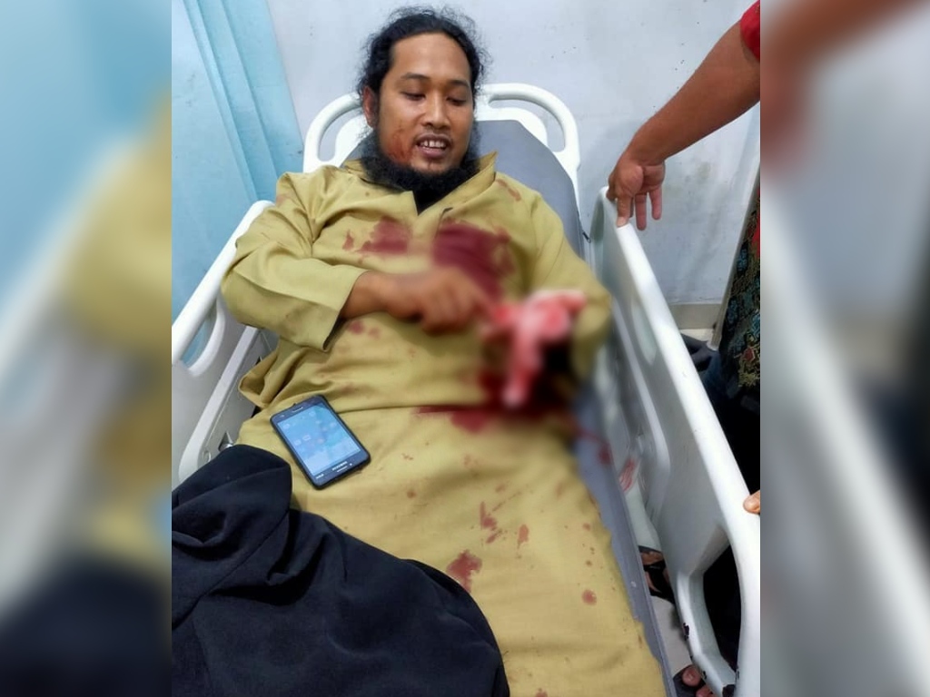 Ustaz di Aceh Tenggara Ditusuk