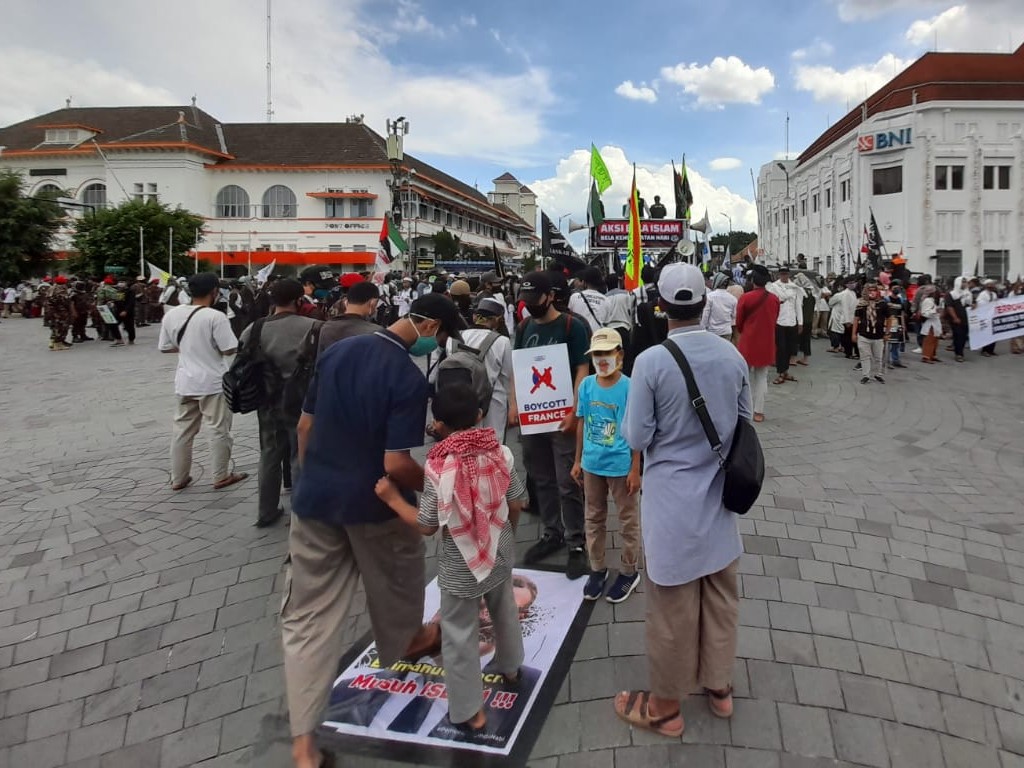 Aksi Massa Titik Nol Yogyakarta