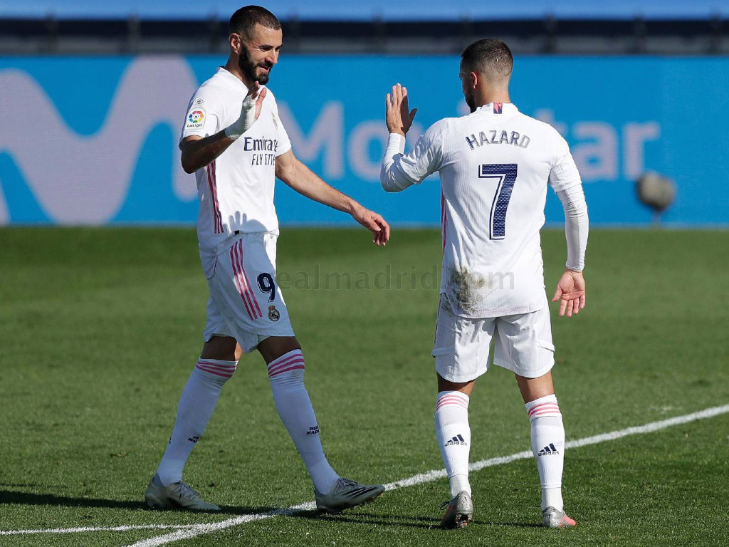 Hazard dan Benzema