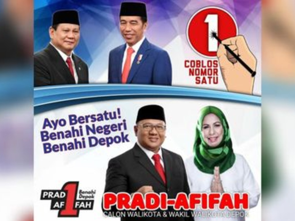 Pradi Supriatna dan Afifah Alia