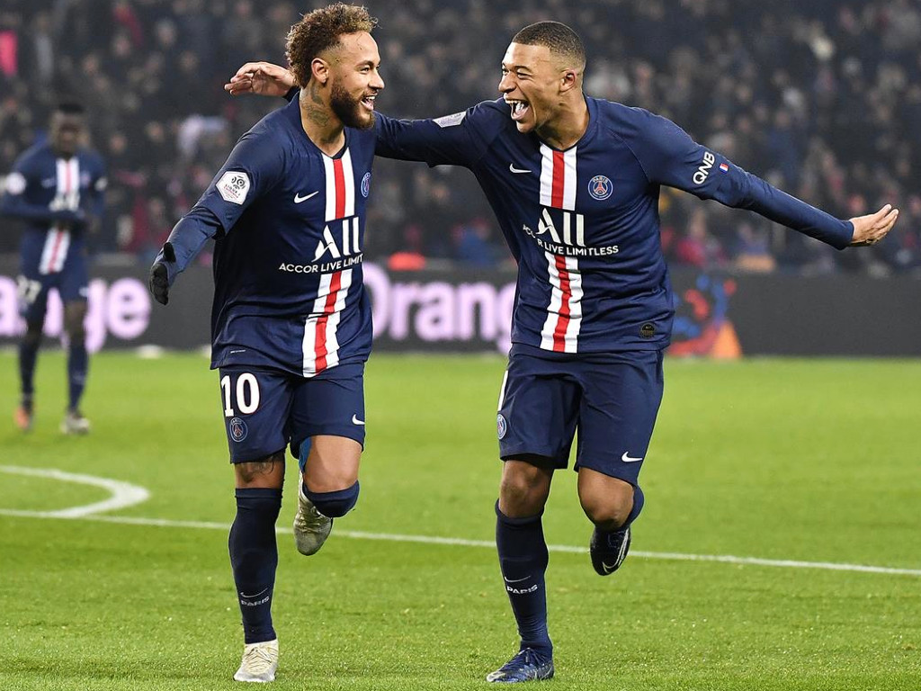 Neymar dan Mbappe