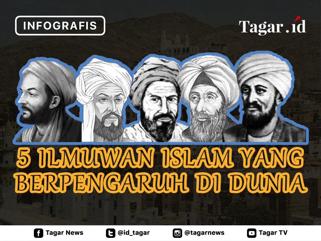 Infografis Cover: 5 Ilmuwan Islam yang Berpengaruh di Dunia
