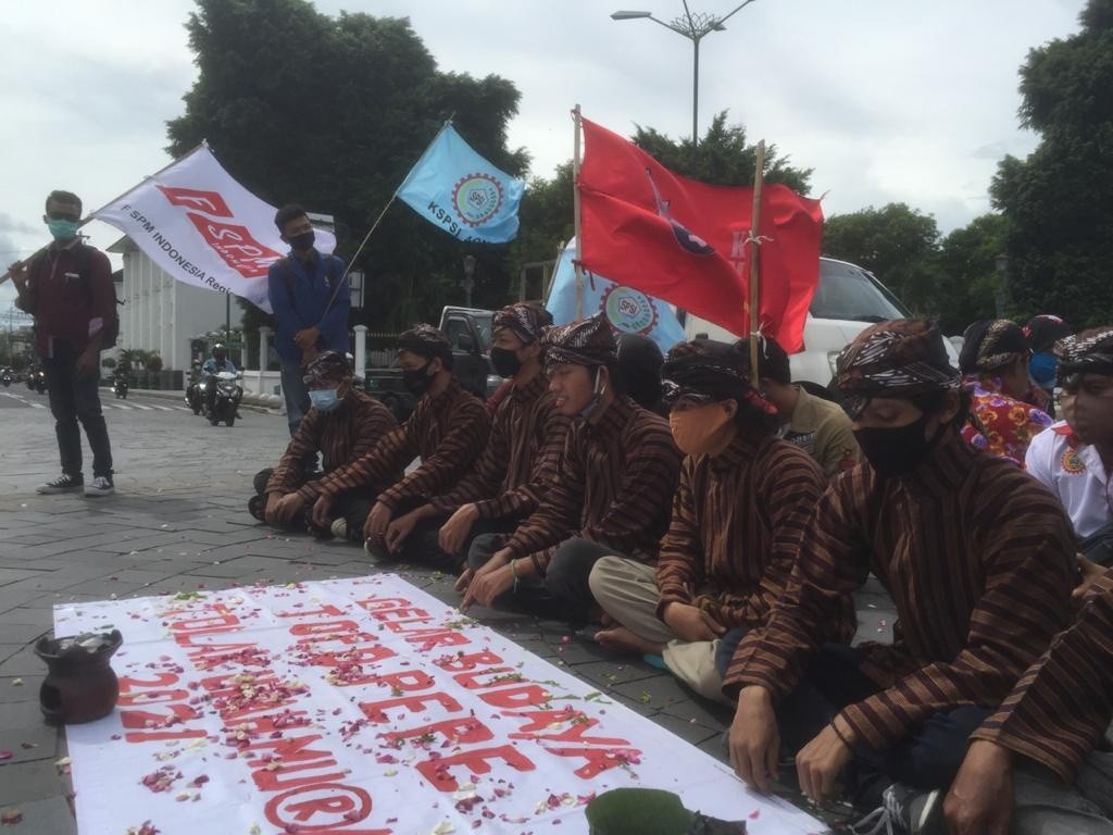 Tolak UMK Kota Yogyakarta