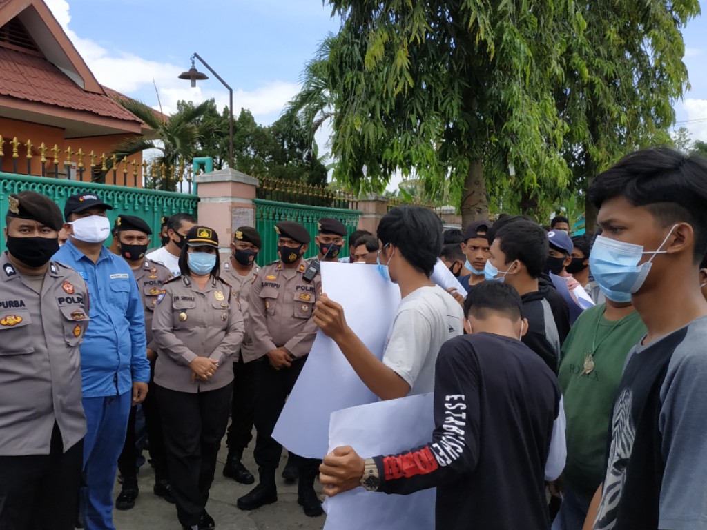 Demo Pilkada Binjai