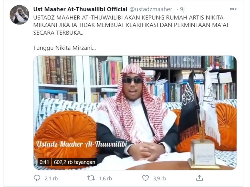 Ustaz Maaher At Thuwailbi