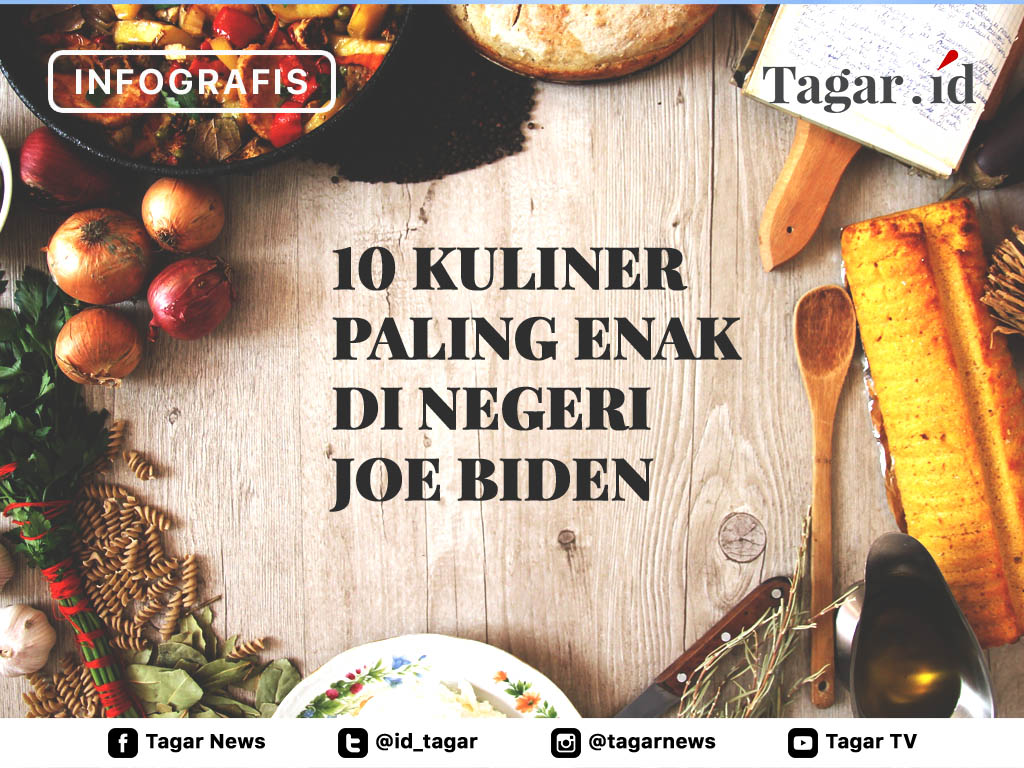 Cover 10 Kuliner Paling Enak di Negeri Joe Biden