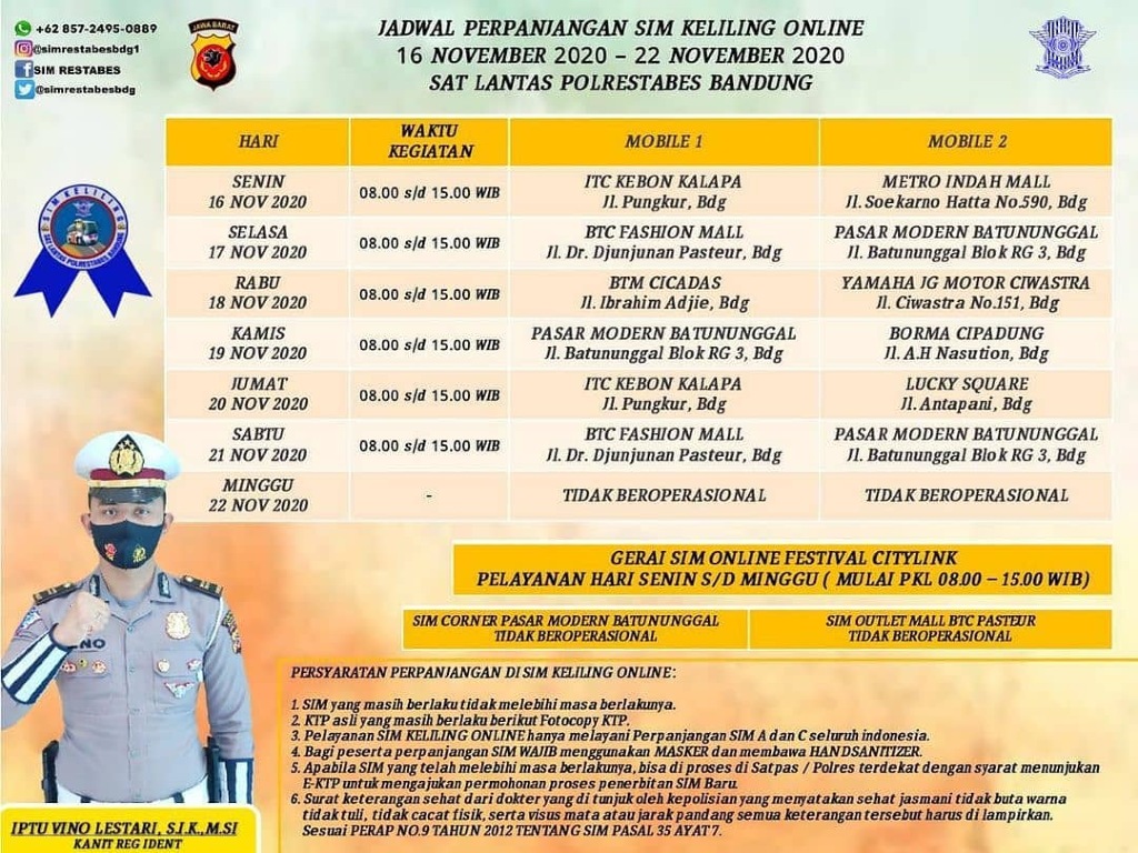 Jadwal SIM Keliling