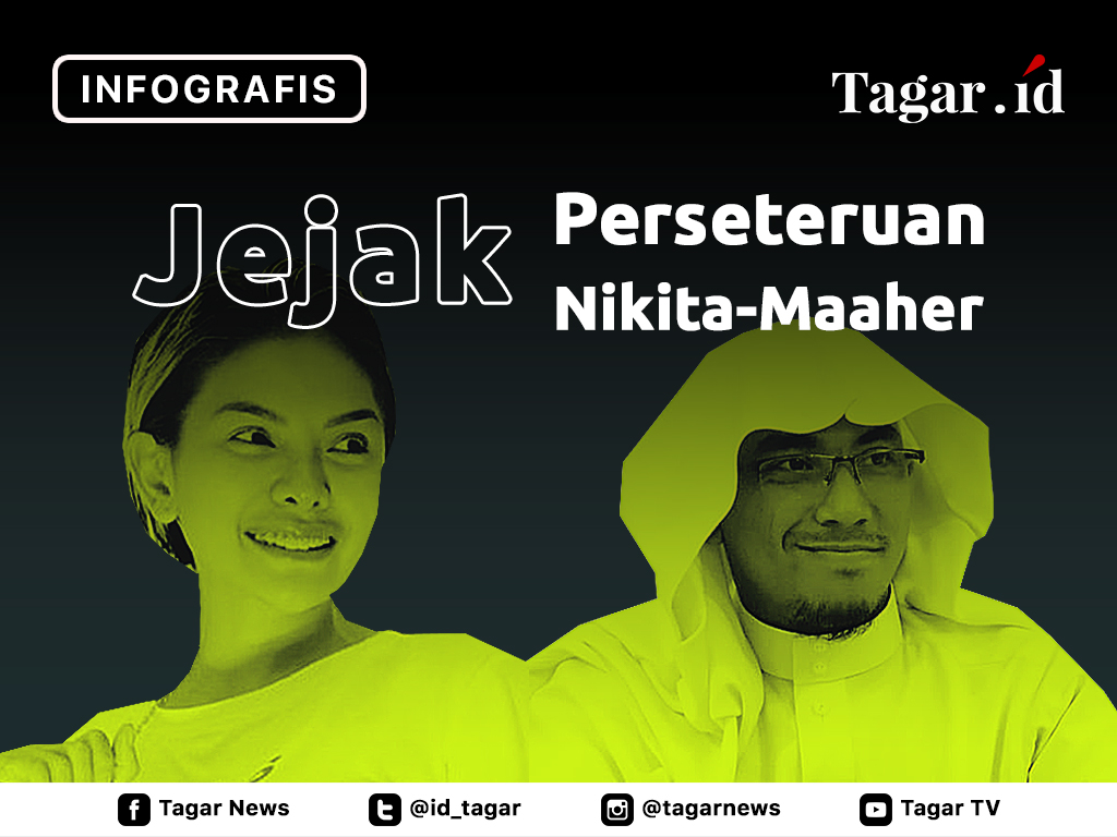 Infografis Cover: Jejak Perseteruan Nikita-Maaher