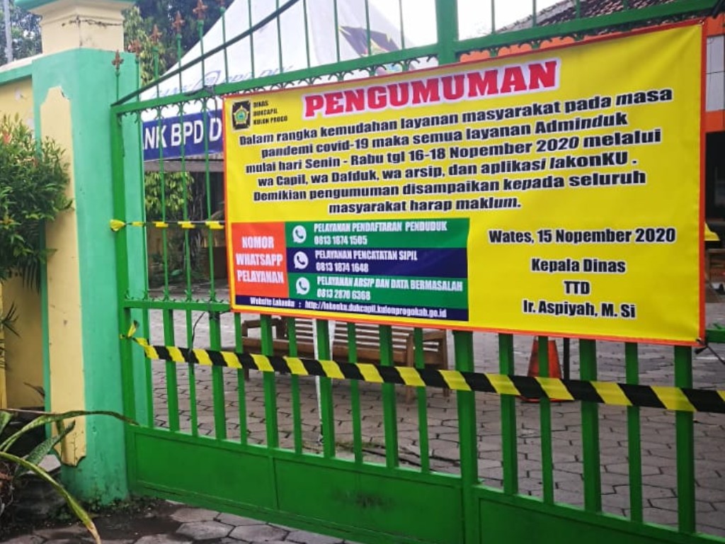 Kantor Disdukcapil Kulon Progo