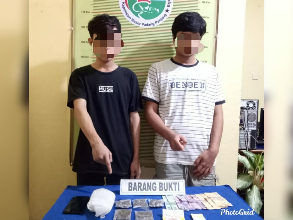 Setahun Bisnis Narkoba, Remaja di Padang Panjang Diciduk ...