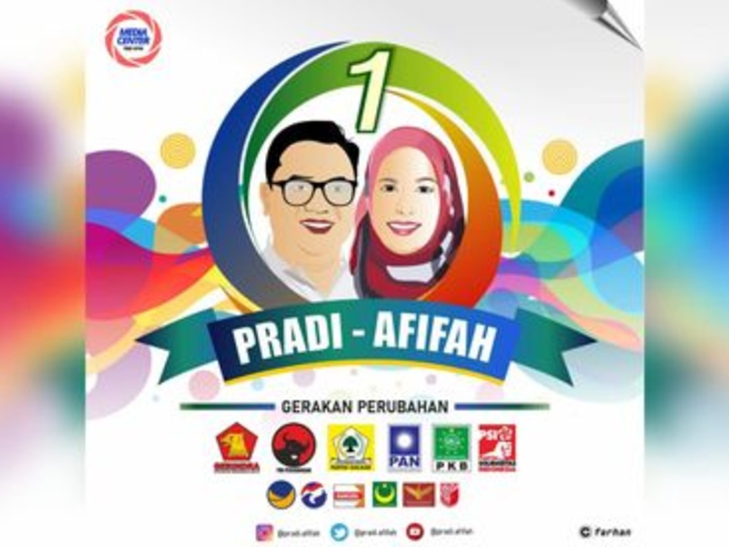 Pradi Supriatna dan Afifah Alia