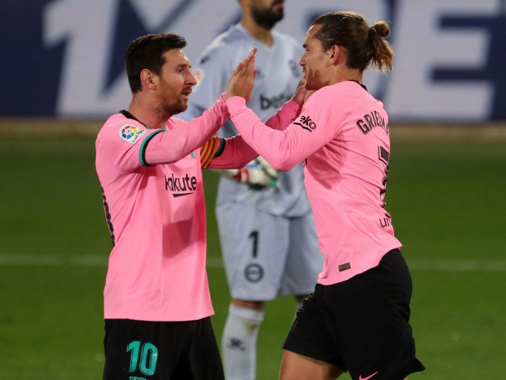 Messi dan Griezmann