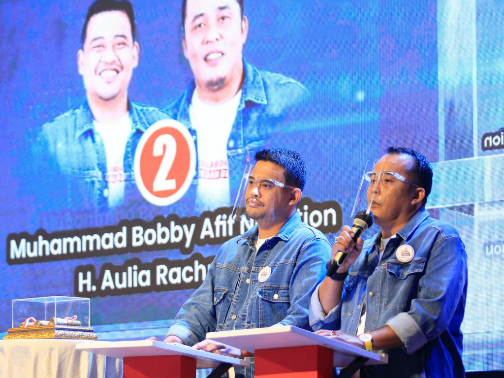 Bobby Nasution-Aulia Rachman
