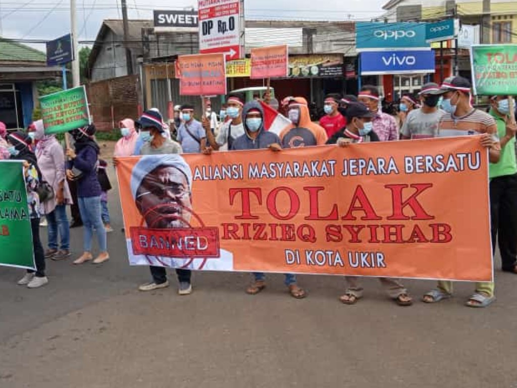 tolak habib rizieq