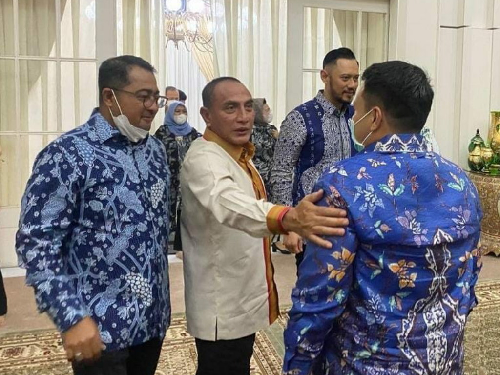 Eddy Rahmayadi dan Agus Harimurti Yudhoyono