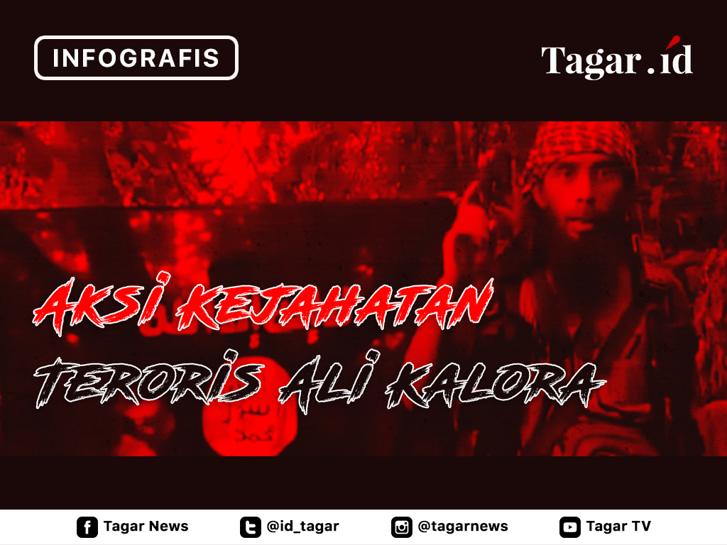 Infografis Cover: Aksi Kejahatan Teroris Ali Kalora