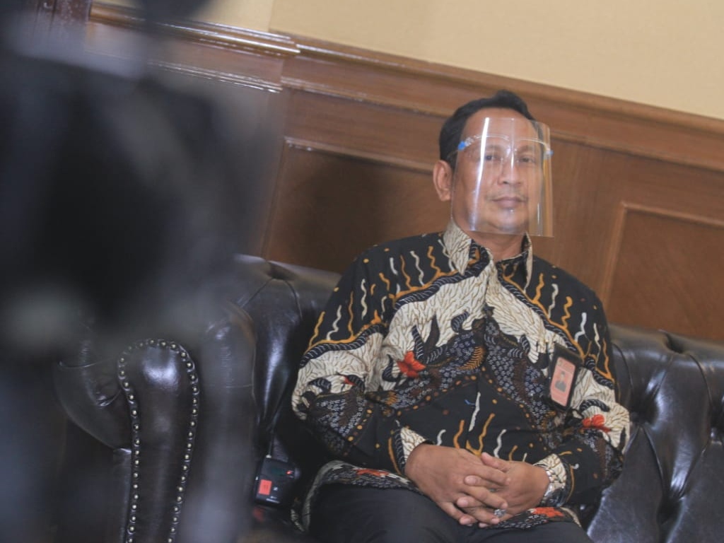 Ketua KPU Banten Wahyul Furqon