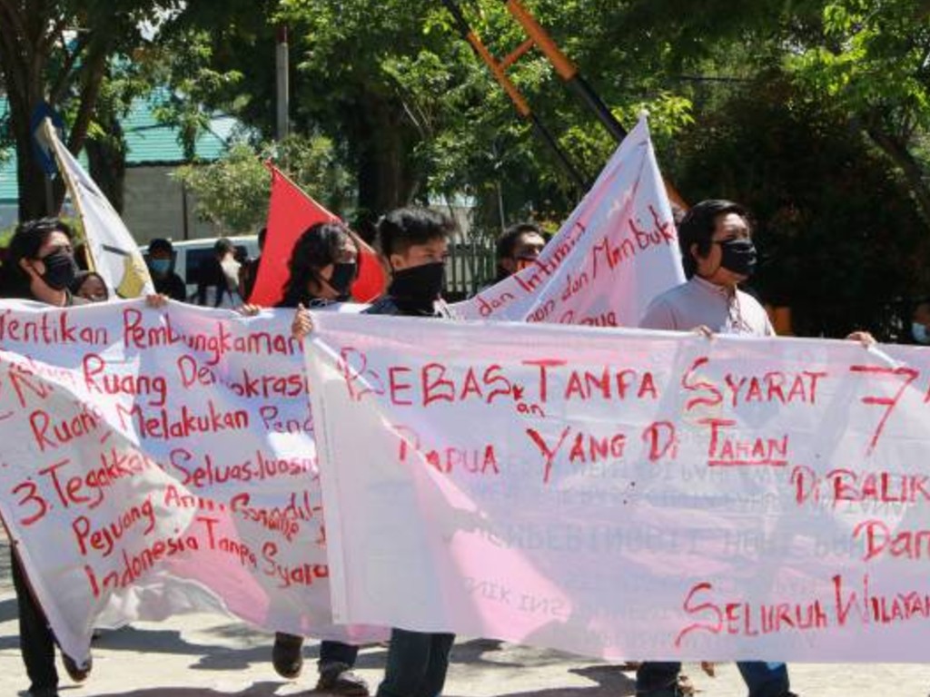 Demo Aktivis Papua
