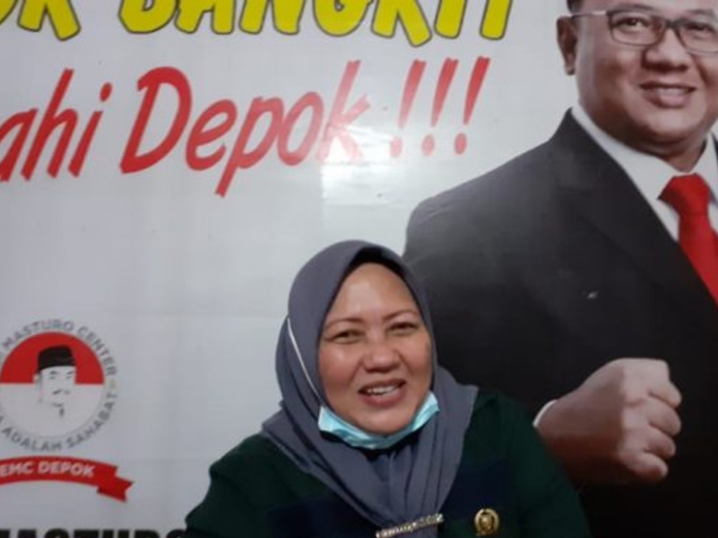 Politisi Partai Gerindra Kota Depok, Priyanti Susilawati