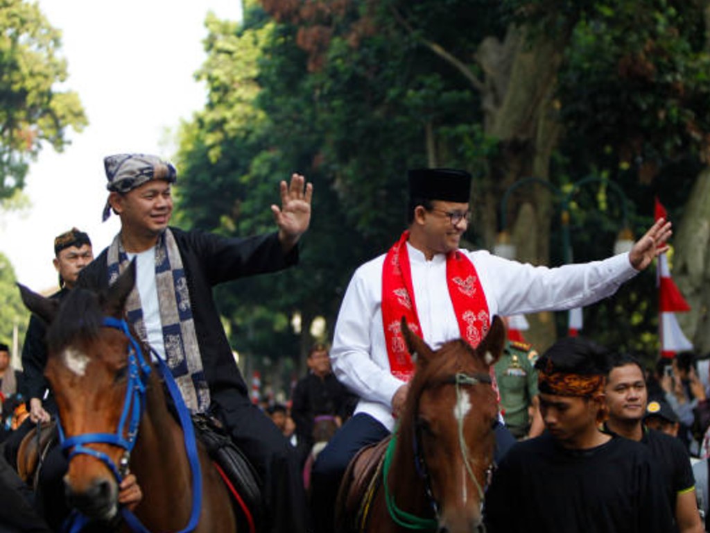 Anies Baswedan dan Bima Arya