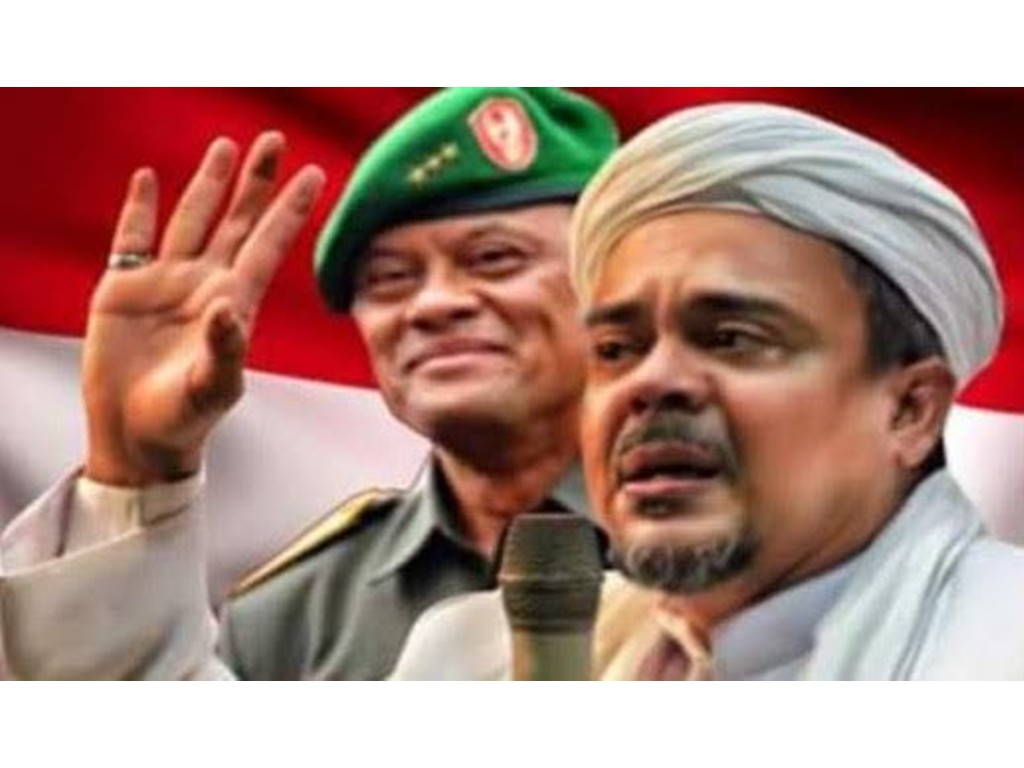 Gatot Nurmantyo dan Rizieq Shihab