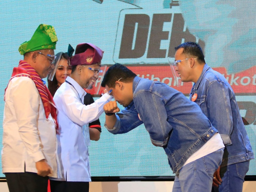 Dua Paslon Medan