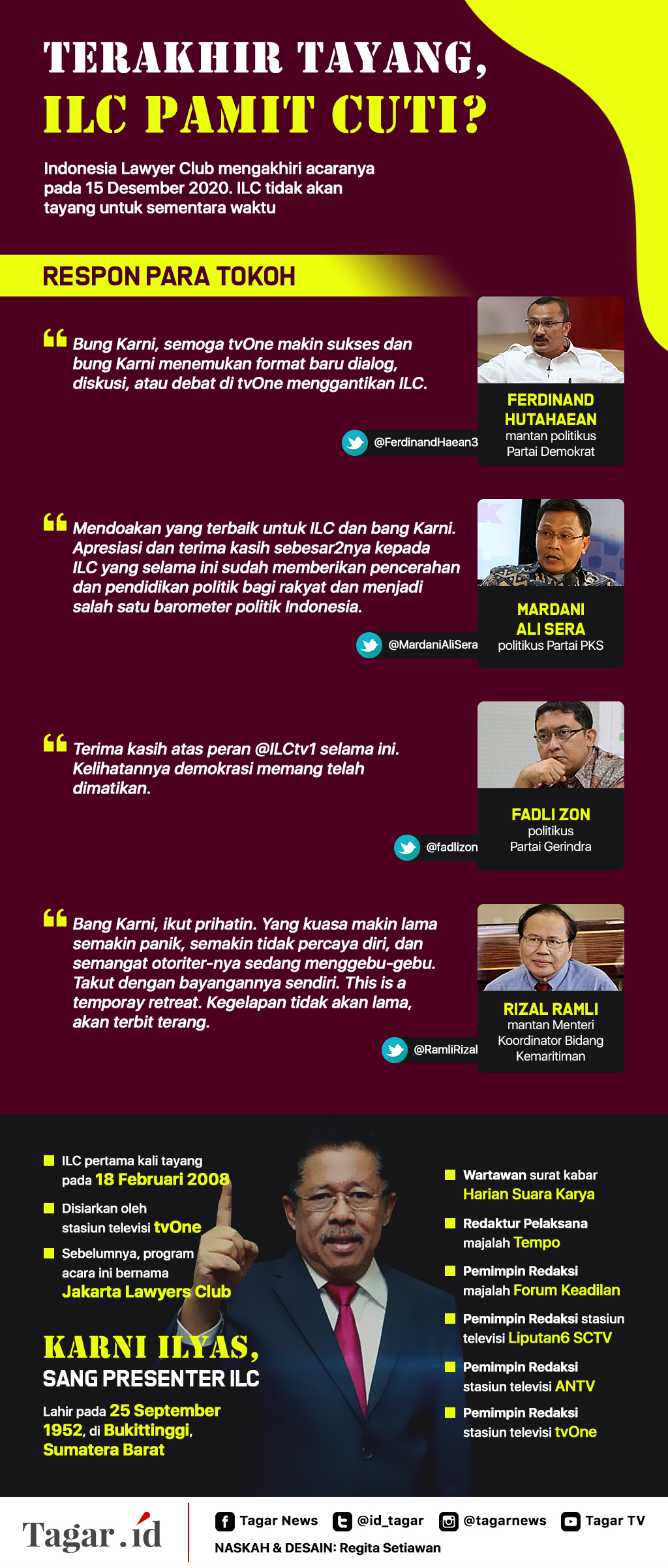 Infografis: Terakhir Tayang, ILC Pamit Cuti