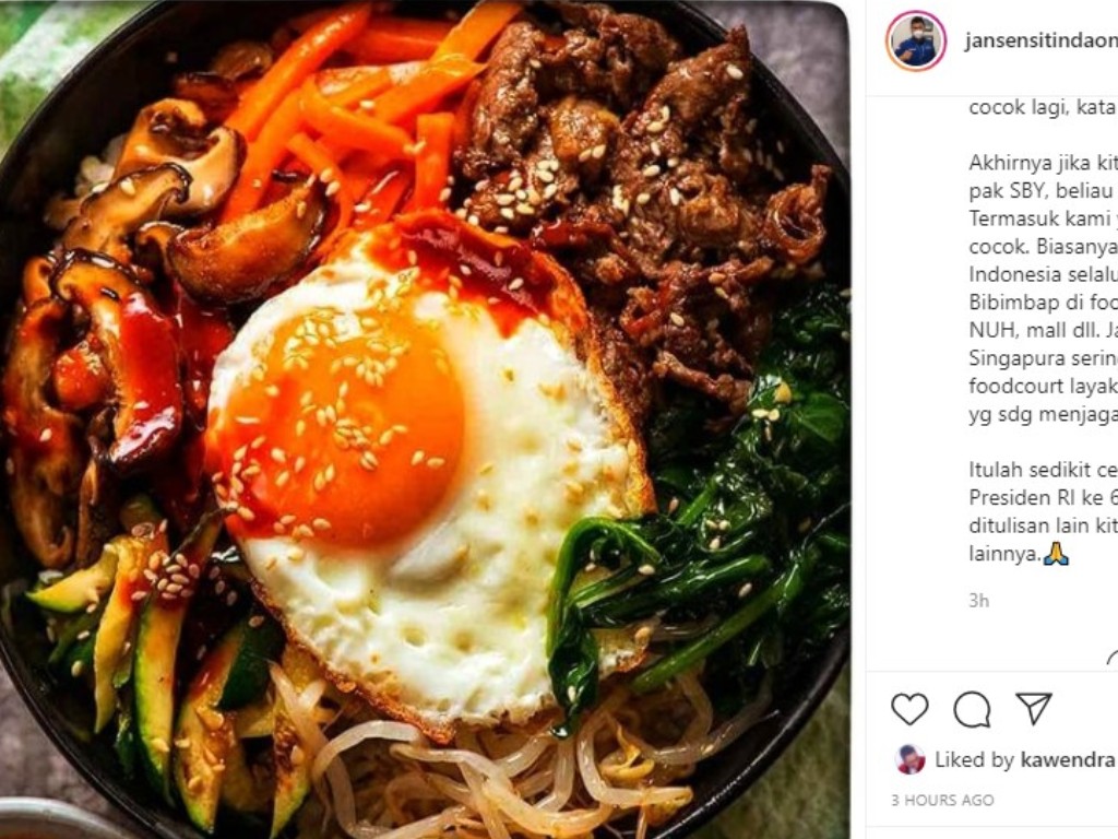 Makanan Korea Bibimbap