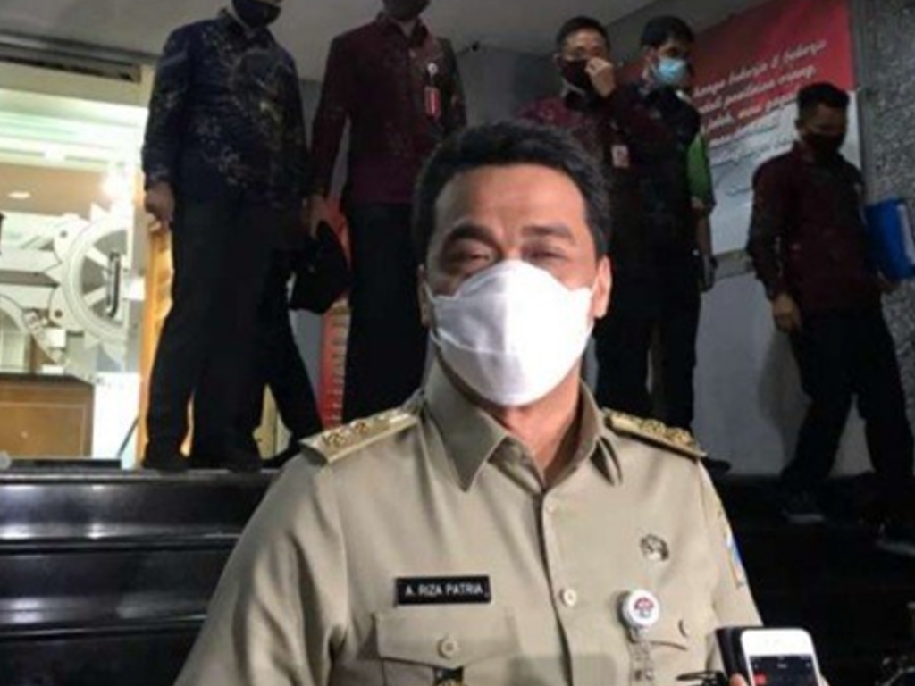 Ahmad Riza Patria selaku Wakil Gubernur Jakarta