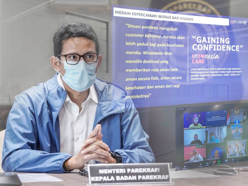 Sandiaga Uno Pimpin Rapat