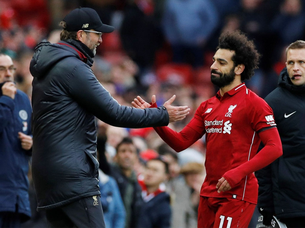 klopp dan salah