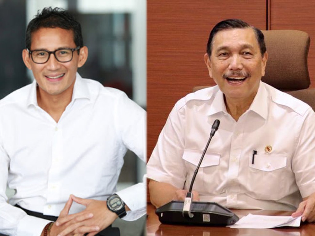 Sandiaga Uno dan Luhut B. Pandjaitan