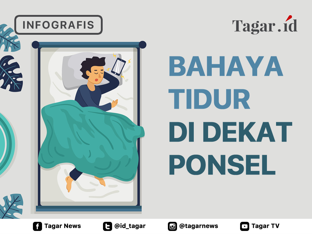 Cover Bahaya Tidur di Dekat Ponsel