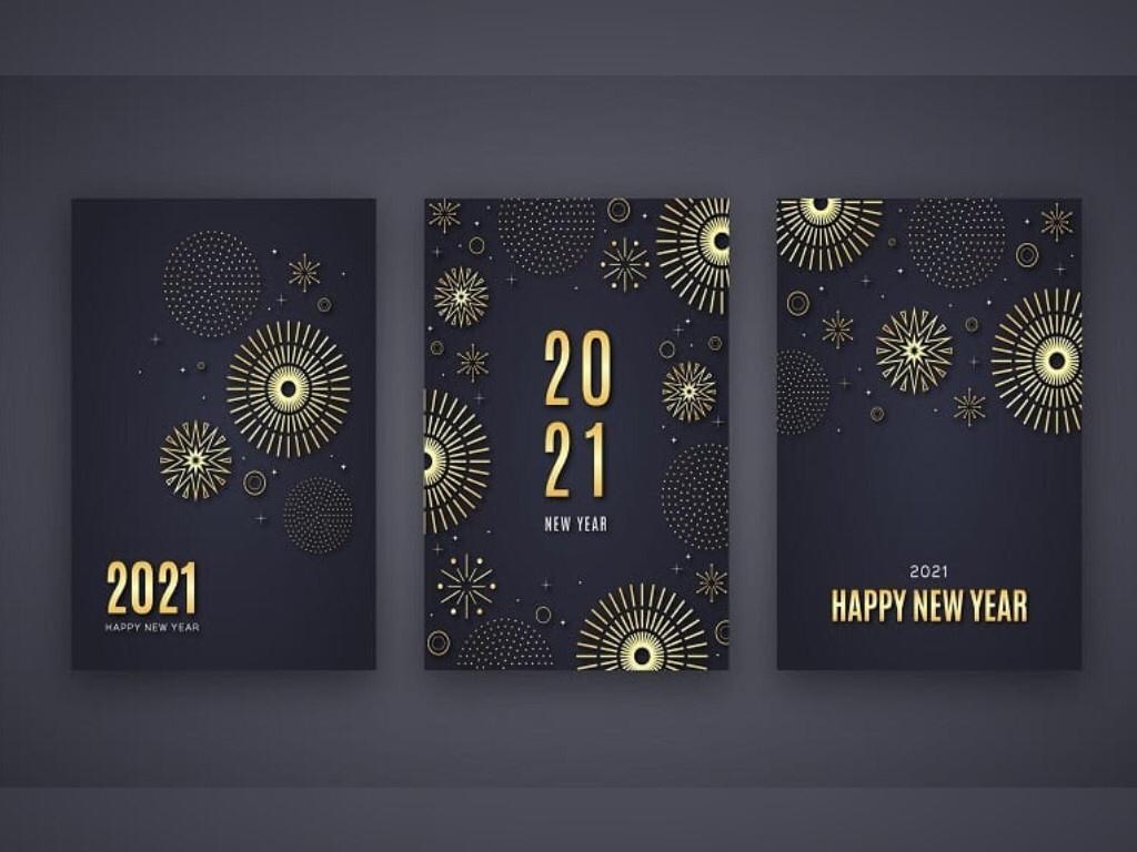 Kartu Ucapan Selamat Tahun Baru 2021