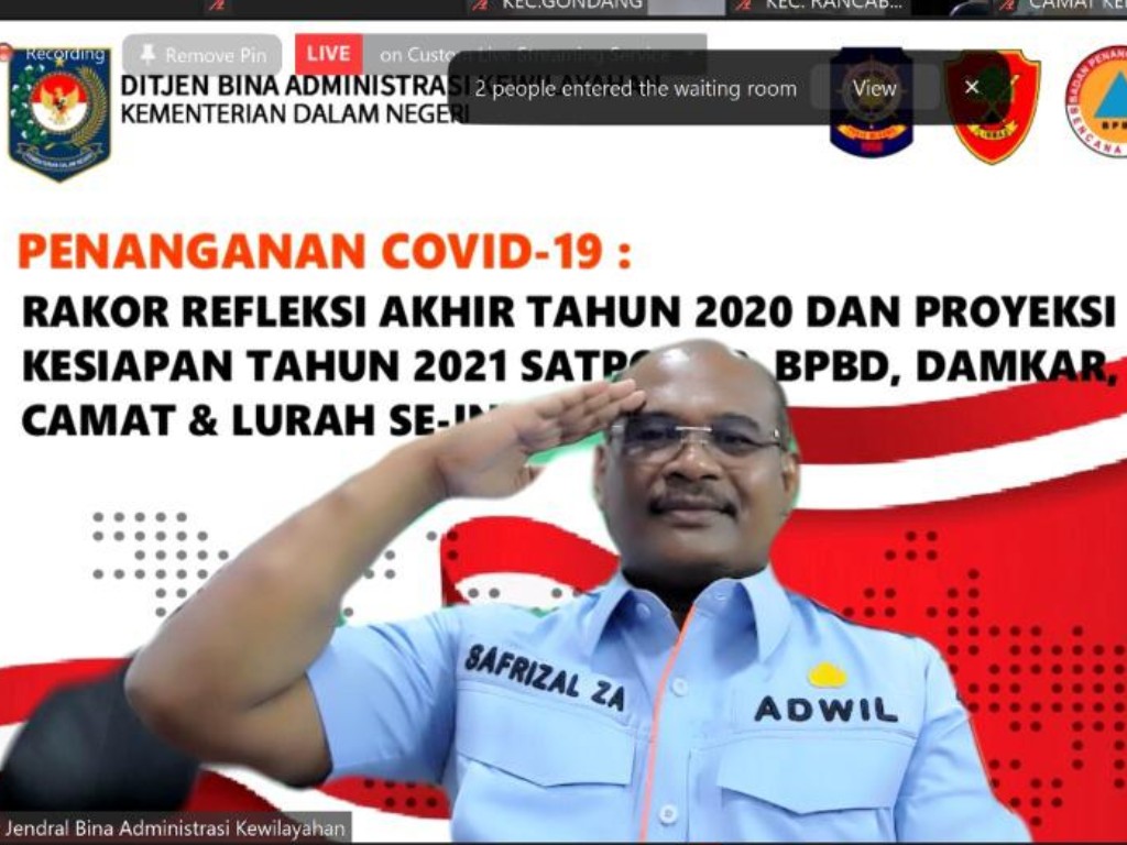 Safrizal ZA Kemendagri