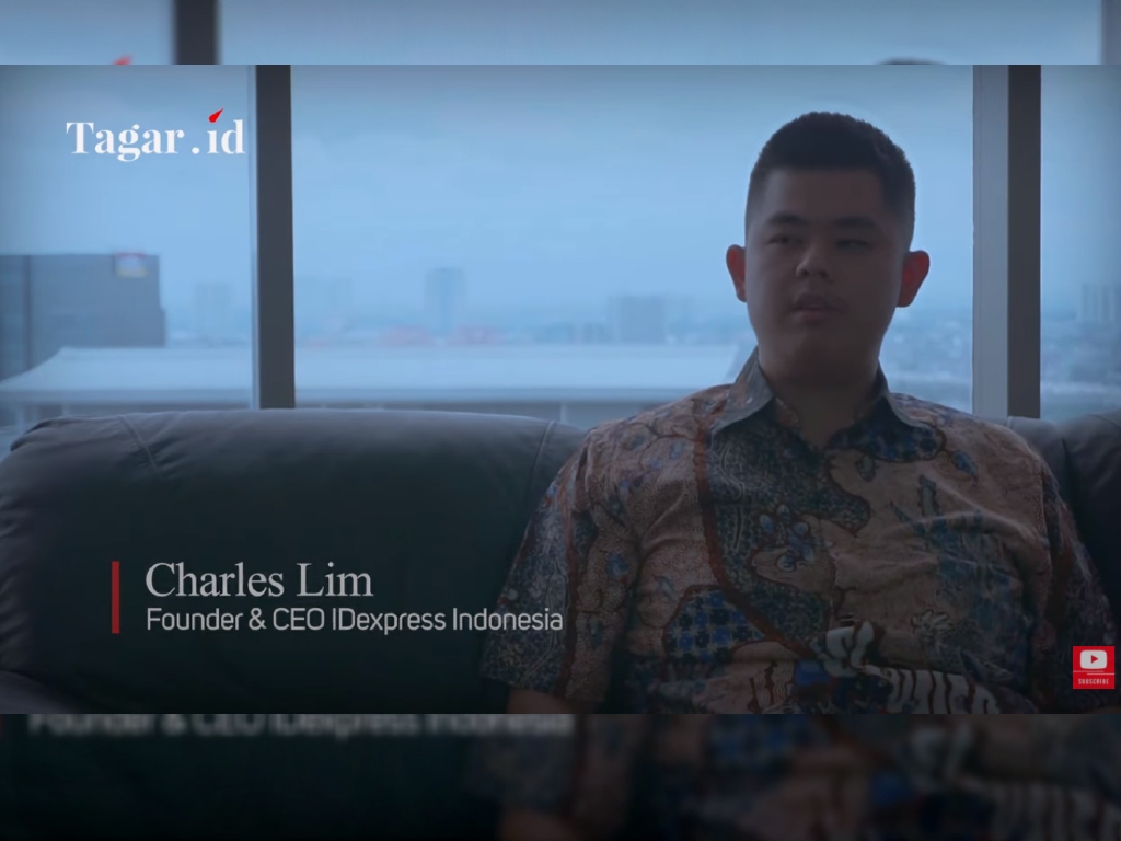 Charles Lim founder dan CEO IDexpress Indonesia