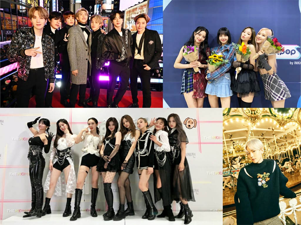 13 Lagu K-Pop di Puncak Chart Billboard AS Awal Januari 2021 | Tagar