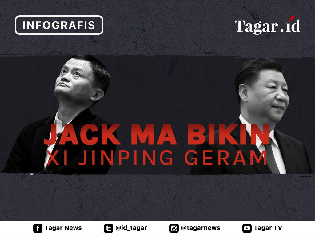 Infografis Cover: Jack Ma Bikin Xi Jinping Geram